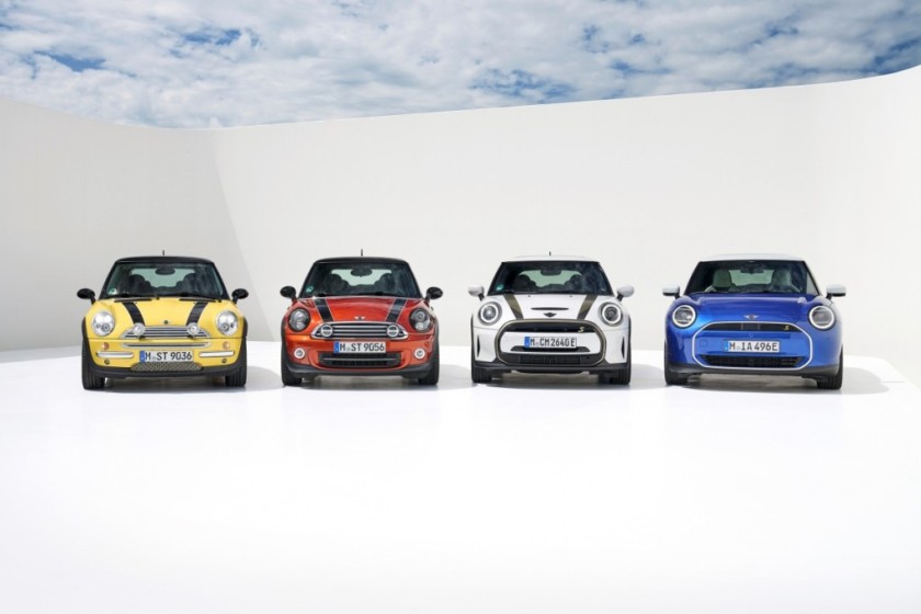 BMW集團MINI Design 25周年：從經典Mini到新MINI
