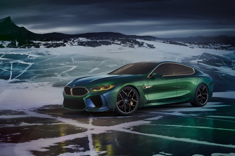 2018日內瓦車展：四門跑車加一，BMW M8 Gran Coupe概念登場