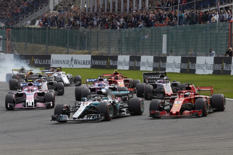 2018 F1下半季揭幕意外頻傳,銀箭車隊表現穩健二、四名作收