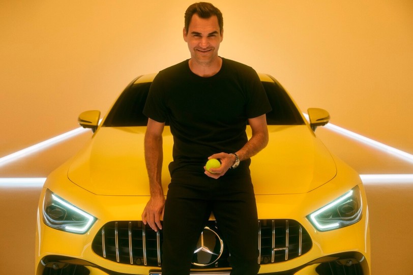 球王費德勒藉由「Neon Legacy」項目,加強與Mercedes-Benz的長期合作夥伴關係