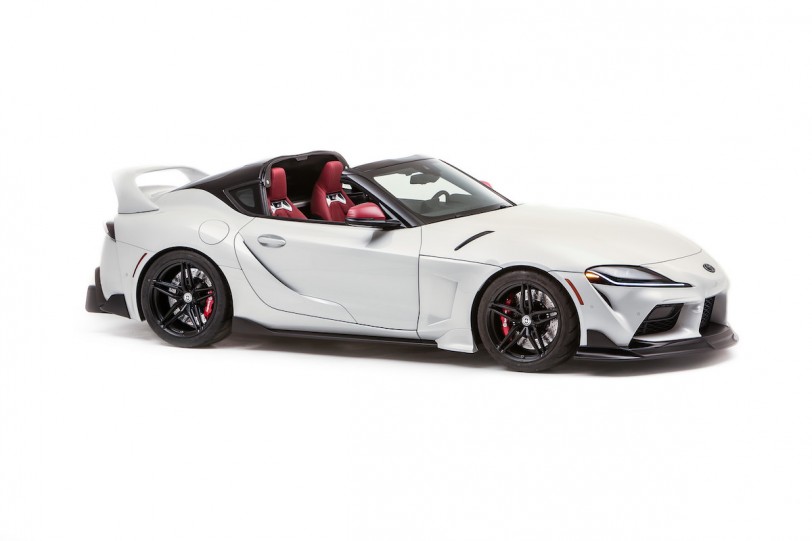 致敬 A80 AeroTop 系列,Toyota GR Supra Sport Top SEMA 概念車線上亮相