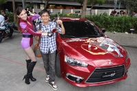 漫畫女主角現身開拓動漫祭,Lancer Hero in Speed痛車同步登場