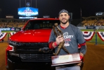 MLB世界大賽MVP大獎，皮爾斯免費開走Chevrolet Silverado LT Trail Boss