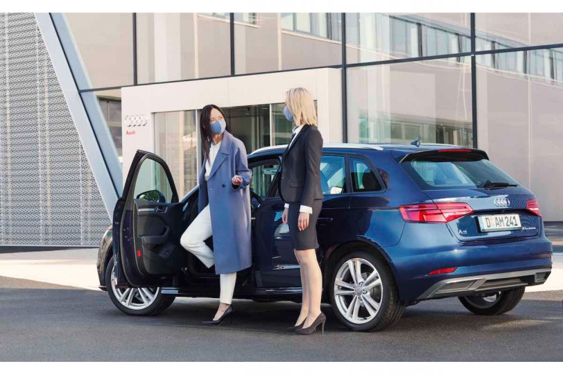 Audi 安心措施 雙重把關  專人到府取送車與線上安心賞車服務 守護您與愛車的安全