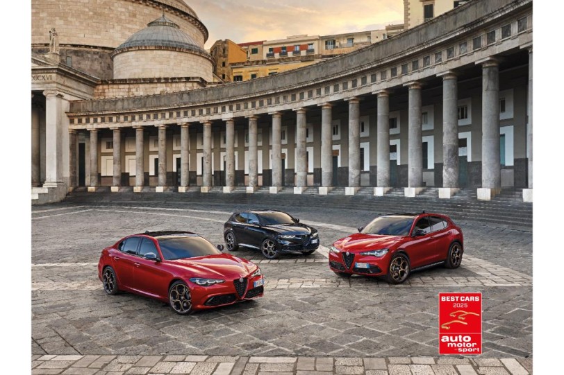 「最具風格魅力品牌」 ALFA ROMEO 勇奪 7 項德國與瑞士「BEST CARS」最佳車款殊榮