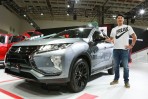 2020台北車展:國球英雄微笑左投陳冠宇、台灣鈴木一朗林哲瑄high翻中華三菱展區