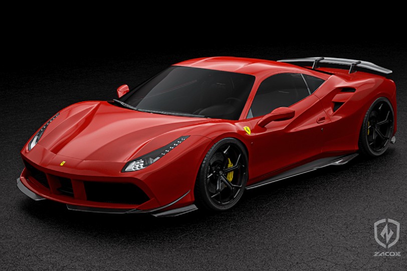 人中呂布，馬中赤兔！Ferrari 75週年ZACOE聯名Fi EXHAUST推出488限量戰鬥套件
