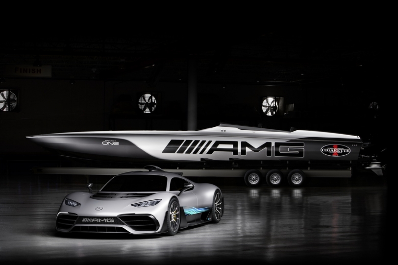 極致超跑水上飄！Cigarette Racing攜手Mercedes-AMG打造快艇515 Project ONE