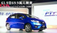 【速報版】61.9至69.9萬元開賣  大改款Honad Fit正式發表
