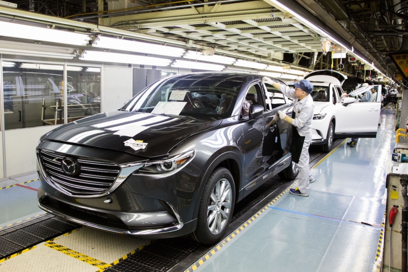 「執著」成就魂動工藝,Mazda Asian Tech Forum 2018:宇品第2組裝工廠參訪