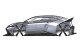 Hyundai在IAA Mobility 2025之前先公佈了Concept THREE預覽草圖