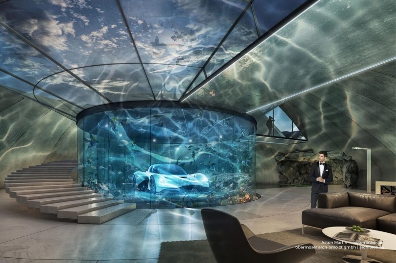 Aston Martin將在圓石灘展示讓人歎為觀止的豪宅裝潢
