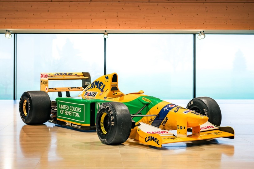 舒馬赫首輛贏得F1大獎賽的Benetton B192-05將成為歐洲拍賣的主角