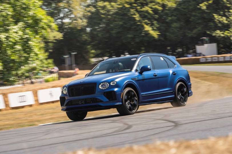 Bentley Bentayga Speed創下古德伍德爬山賽量產內燃動力SUV最速記錄