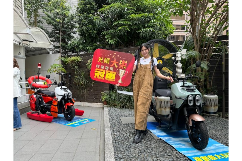 光陽大樂買氣爆棚銷售破2,000台 稱霸多功能車市場!大樂帶動市場成長超過2倍!購車優惠超過9,000元