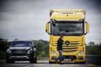 唯一搭載ABA 4主動剎車輔助系統,Mercedes-Benz呼籲大型重車安全