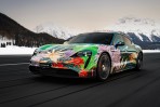 Porsche首款純電跑車藝術創作:Taycan Artcar 將作為COVID-19慈善公益進行拍賣