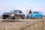 釋放對駕馭的渴望,Mazda MX-5 RF對上Volvo V60 Polestar