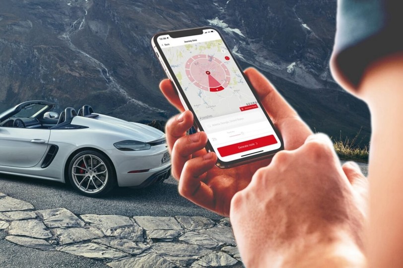 ROADS by Porsche：只需點擊幾下即可定製夢想路線