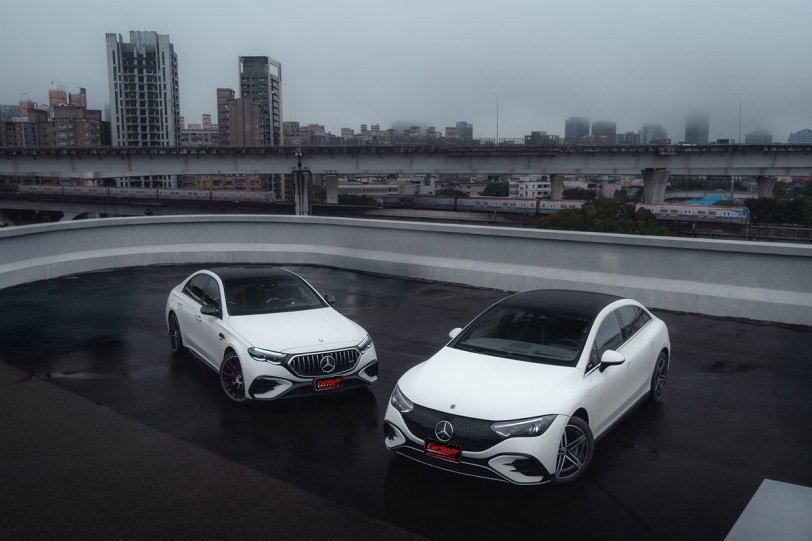 兩種能源、同種快感!Mercedes-AMG E53 HYBRID 4MATIC+與 EQE350+ 的「性能」選擇題
