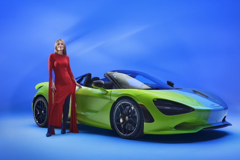 McLaren發表Project Chromology by MSO：透過汽車設計重新詮釋抽象藝術家Nat Bowen的層次色彩與質感