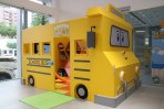 波力校車開進Hyundai展間,打造獨家首座兒童交通安全體驗區!