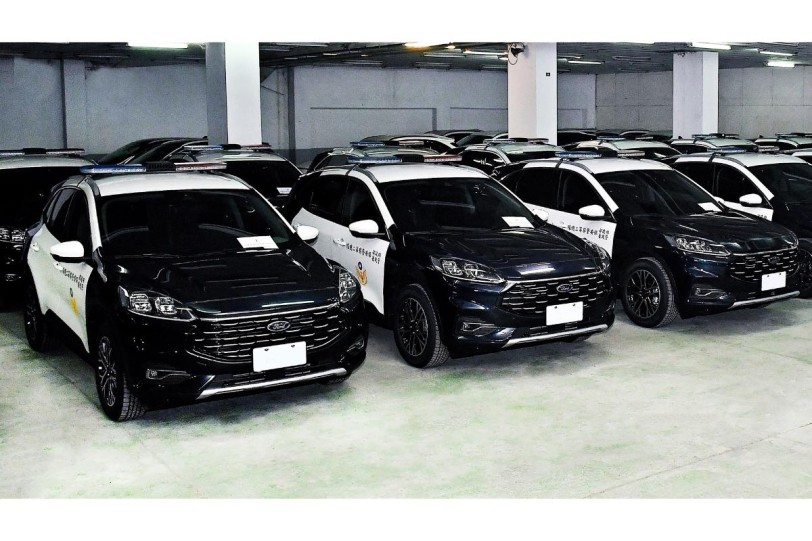 內政部警政署保安警察第二總隊新增助力,Ford Kuga 主被動安全科技兼備 全力保護員警值勤安全