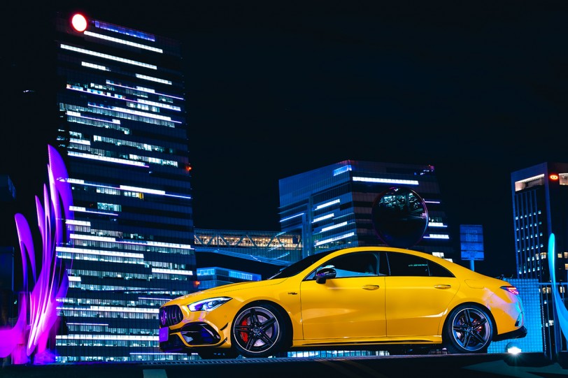 黑夜中閃亮的性能三芒星,2021 Mercedes-AMG CLA 45 S 4MATIC+ 黯夜版