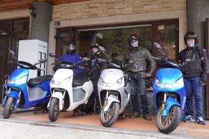 光陽IONEX 3.0電動機車能源交換站 超越同業「搶下第一」武嶺攻頂開通啟用!